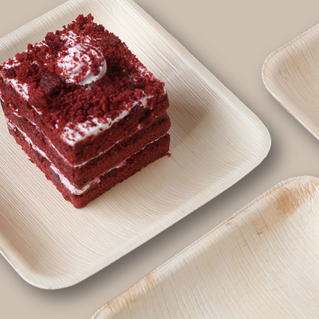 Palmware® - 7" Square Plate (100 Units)