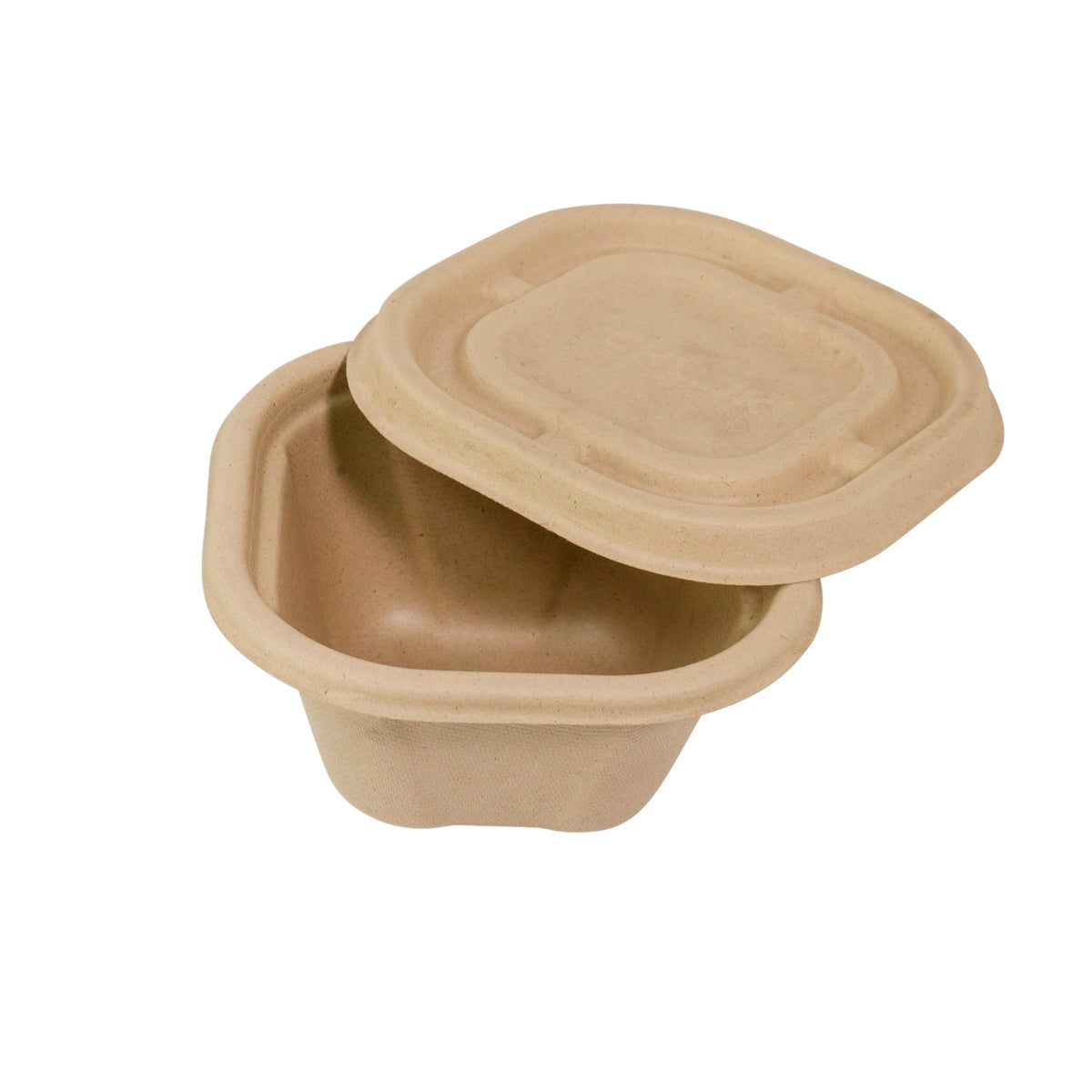 Bagasse Takeaway Container 500 ml – Compostable Food Box 100 Pack