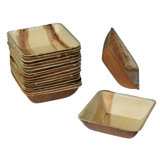 Palmware® - Vierkante kom - 600 ml