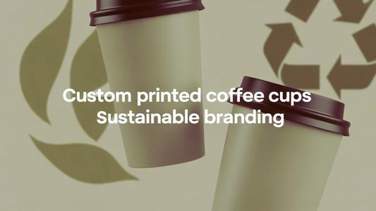 Custom Printed Coffee Cups: Sustainable Branding with DutchBioPack
