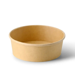 Round kraft paper salad bowl
