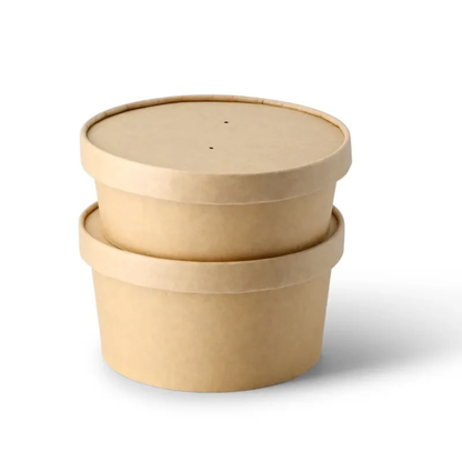 150 mm papieren deksel voor saladekom