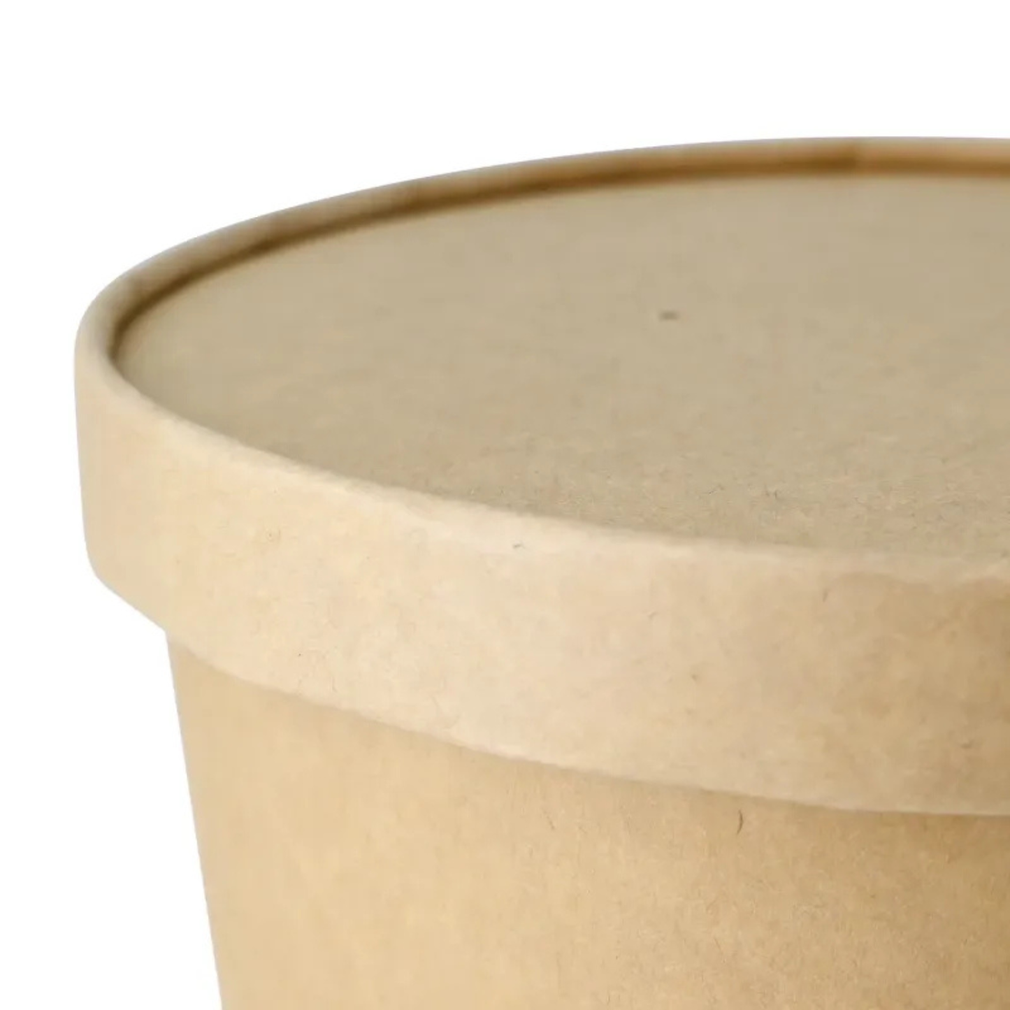 150 mm papieren deksel voor saladekom