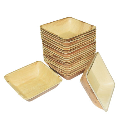 Palmware® - Vierkante kom - 900 ml