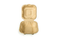 6x6" Bagasse Clamshell – photo 1